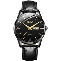 Men's Top Brand Popular Classic Quartz Waterproof Leather Wrist Watch
