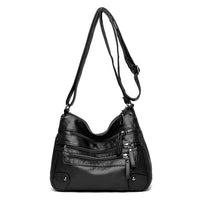 Women's High Quality Multi-Layer Soft Leather Shoulder Bag