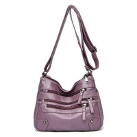 Women's High Quality Multi-Layer Soft Leather Shoulder Bag