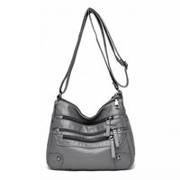 Women's High Quality Multi-Layer Soft Leather Shoulder Bag