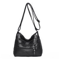 Women's High Quality Multi-Layer Soft Leather Shoulder Bag