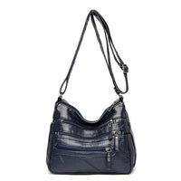 Women's High Quality Multi-Layer Soft Leather Shoulder Bag