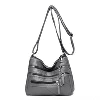 Women's High Quality Multi-Layer Soft Leather Shoulder Bag