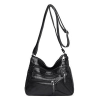 Women's High Quality Multi-Layer Soft Leather Shoulder Bag