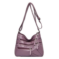 Women's High Quality Multi-Layer Soft Leather Shoulder Bag