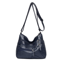 Women's High Quality Multi-Layer Soft Leather Shoulder Bag