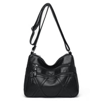 Women's High Quality Multi-Layer Soft Leather Shoulder Bag