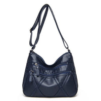 Women's High Quality Multi-Layer Soft Leather Shoulder Bag
