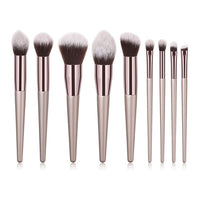 Champagne Makeup Brush set