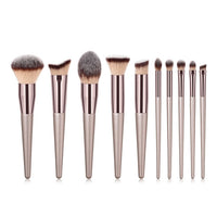 Champagne Makeup Brush set