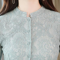 Vintage Lace Long Sleeve Dress