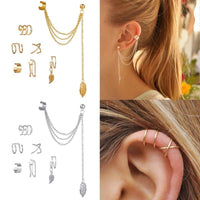 Fashion Non-piercing Ear Clip Earrings