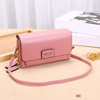 Women's Messenger Square Turn Lock Mini Handbag