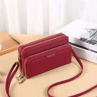 Women's Messenger Square Turn Lock Mini Handbag