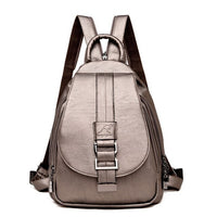 Designer Women's Leather Backpack
