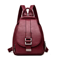 Designer Women's Leather Backpack