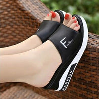 Women's Wedges PU Leather Sandals