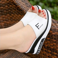 Women's Wedges PU Leather Sandals