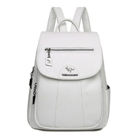 Women's Vintage Leather Backpack