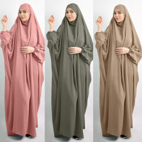 Women's Full Cover Hooded Prayer Hijab Dress