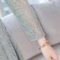 Vintage Lace Long Sleeve Dress