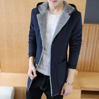 Men's Winter Warm Hooded Coat