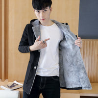 Men's Winter Warm Hooded Coat