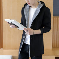 Men's Winter Warm Hooded Coat