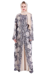 New Islamic Clothing Polyester Muslim Abaya Women Dress Ramadan Dresses Islam Robe Musulman Hijab Kaftan Caftan Pakistan Turkish