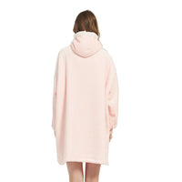 Winter Sherpa Blanket With Sleeves Ultra Plush Fleece Sweatshirt Blanket Hoodie Pink Grey Wine Blue Warm Flannel Hooded Blankets