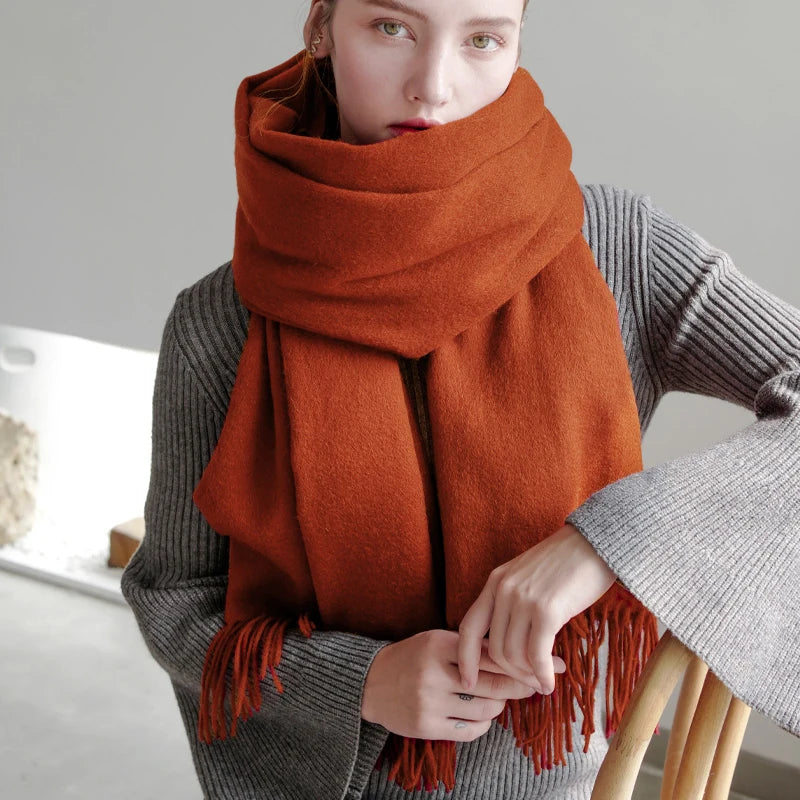 100% Women Cashmere Wool Scarf/Shawl
