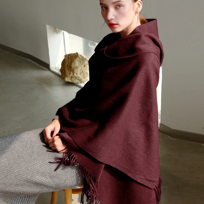 100% Women Cashmere Wool Scarf/Shawl