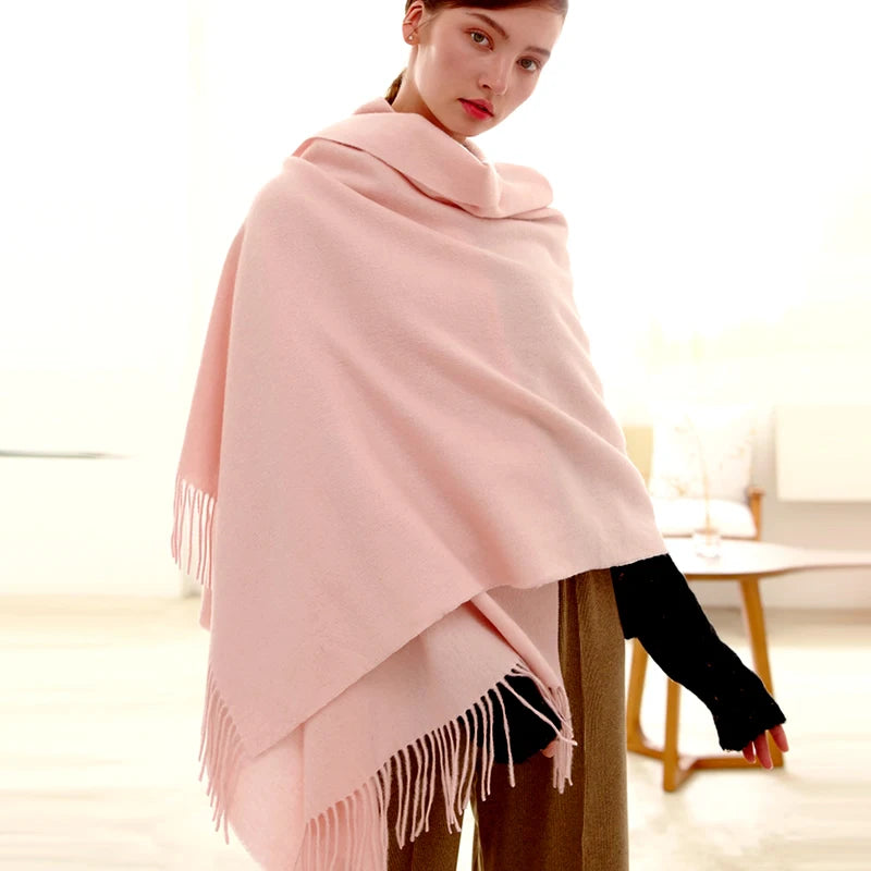 100% Women Cashmere Wool Scarf/Shawl