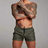 Men's Casual Fitness Pocket Zipper Short