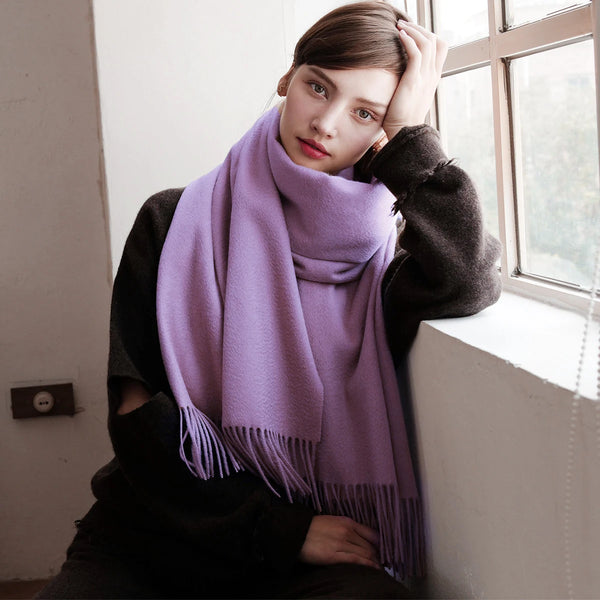 100% Women Cashmere Wool Scarf/Shawl