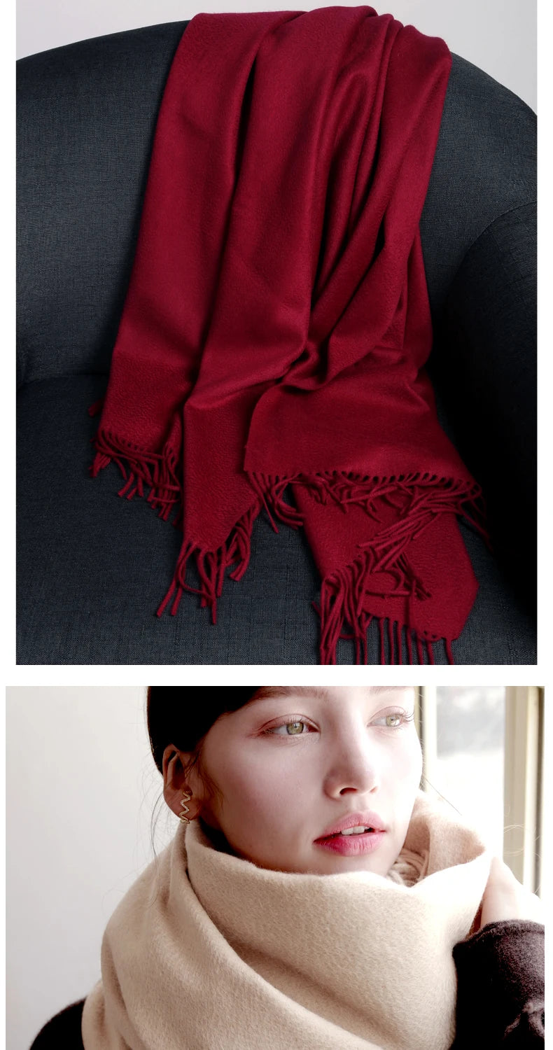 100% Women Cashmere Wool Scarf/Shawl