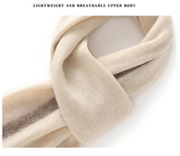 High Quality 100% Cashmere Scarf Shawl Winter New Cashmere Knitted Scarves Women Fashion Warm Neck Scarf Patchwork Color Shawl