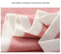 High Quality 100% Cashmere Scarf Shawl Winter New Cashmere Knitted Scarves Women Fashion Warm Neck Scarf Patchwork Color Shawl