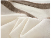 High Quality 100% Cashmere Scarf Shawl Winter New Cashmere Knitted Scarves Women Fashion Warm Neck Scarf Patchwork Color Shawl