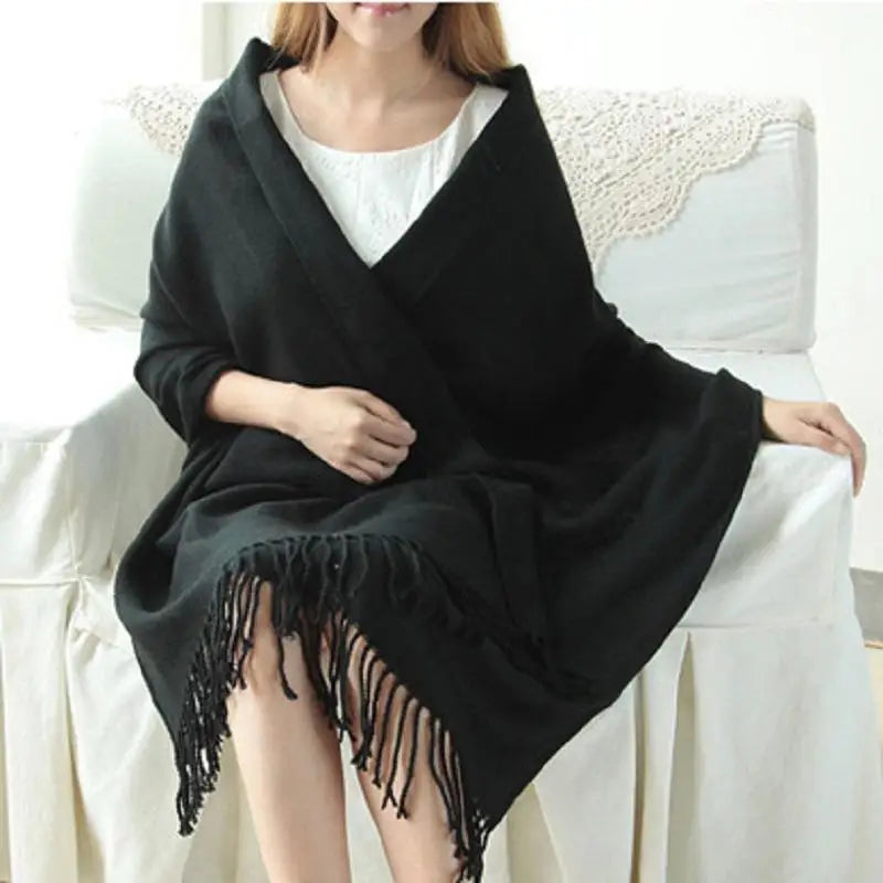 Women's Winter Lattice Scarf/Shawl