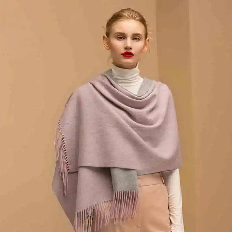 100% Women Cashmere Wool Scarf/Shawl