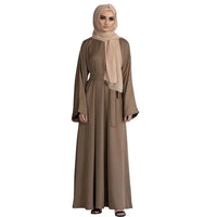Muslim Abayas For Women Classic Black Green Kaftan Hijab Dresses Islamic Clothing Design Modest Dress Eid Prayer Robe