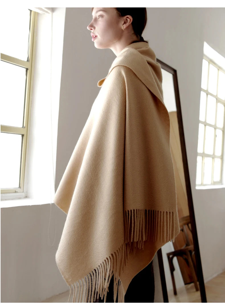 100% Women Cashmere Wool Scarf/Shawl