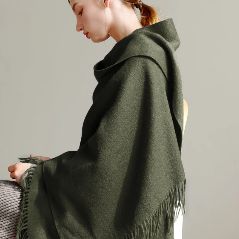 100% Women Cashmere Wool Scarf/Shawl