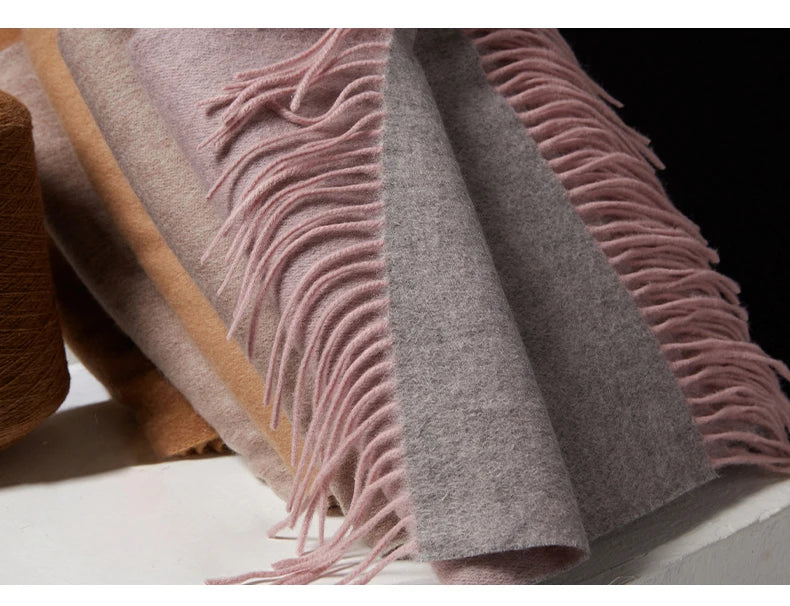 100% Women Cashmere Wool Scarf/Shawl