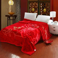 Super Soft Warm Fluffy Raschel Mink Blanket