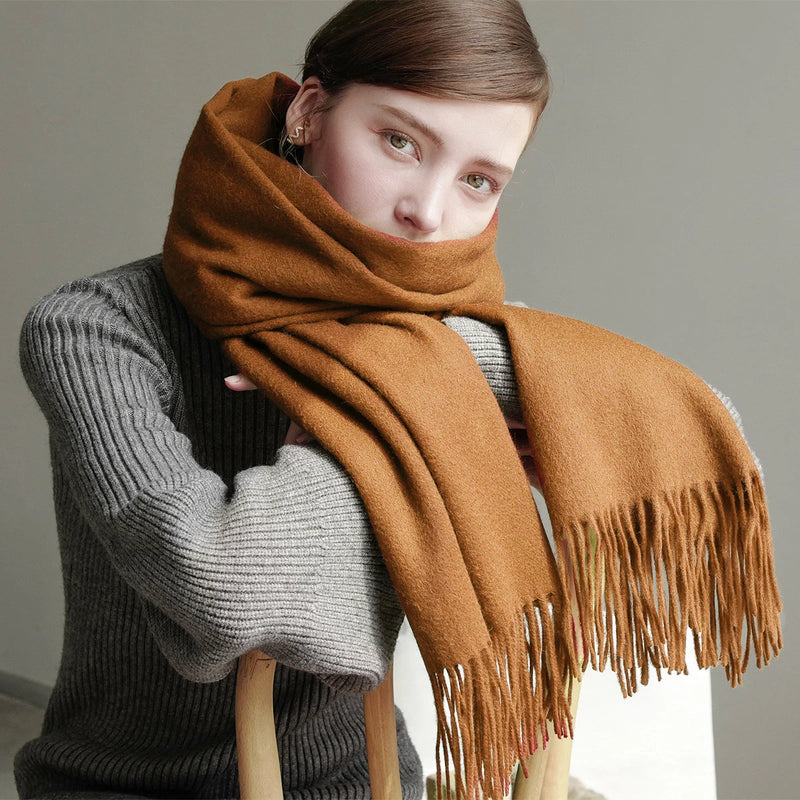 100% Women Cashmere Wool Scarf/Shawl