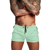 Men's Casual Fitness Pocket Zipper Short