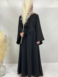 Muslim Abayas For Women Classic Black Green Kaftan Hijab Dresses Islamic Clothing Design Modest Dress Eid Prayer Robe