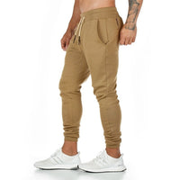 Men's Solid Color Gym Fitness Sweatpants